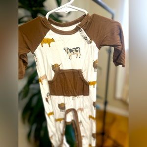 Kyte baby, Moo print, 3-6 months